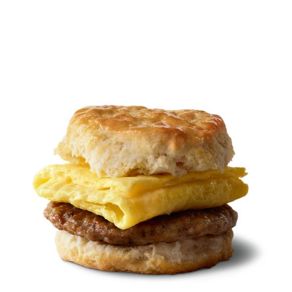 Sausage Biscuit  with Egg